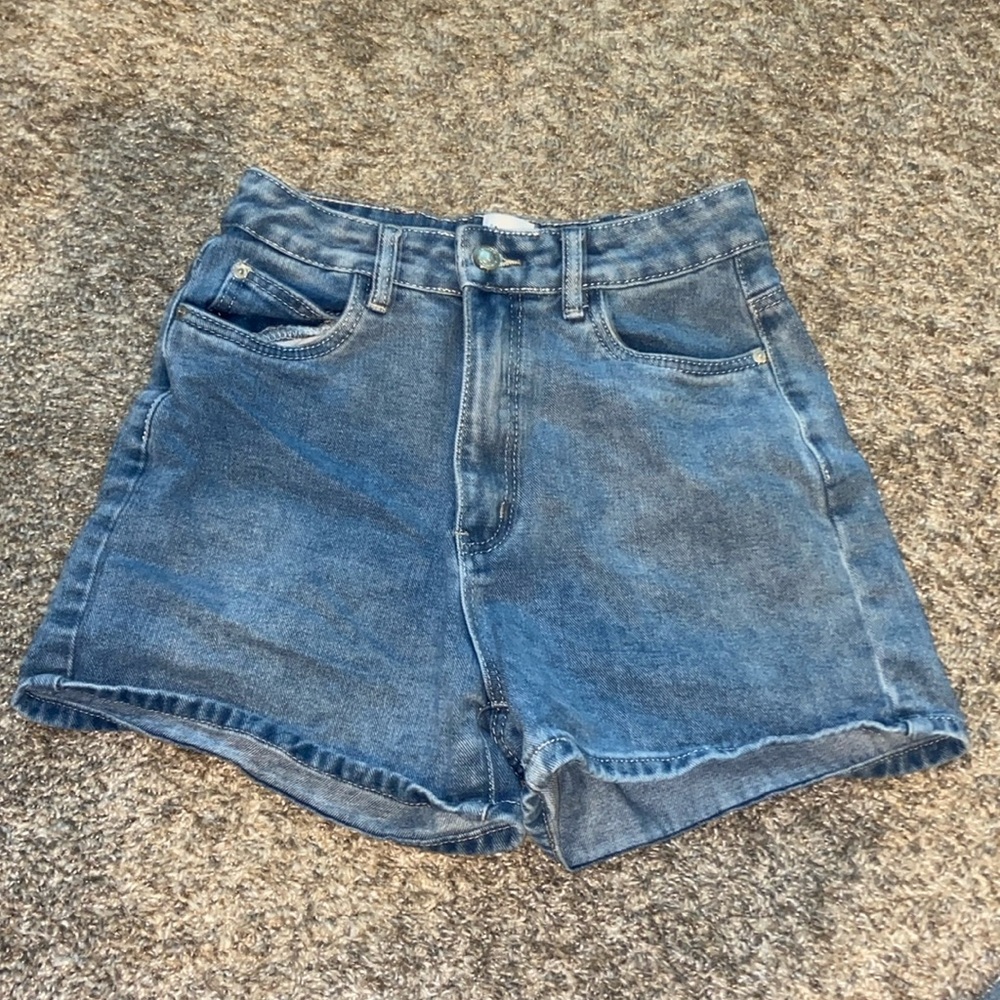 princess polly denim shorts